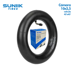 Cámara de aire 10×2,50 Válvula 45ºx45º SUNIIK