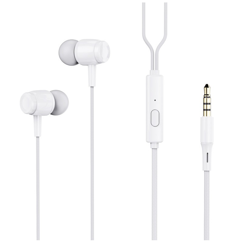 Auriculares con cable Contact, Jack 3.5 mm Blanco