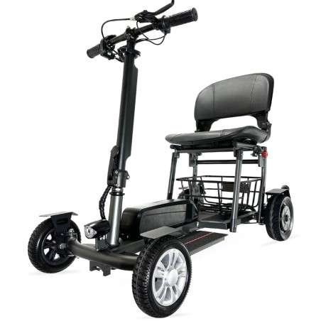 Cuatriciclo eléctrico plegable CAREWAY Lite Travel Version (300W 8Ah)
